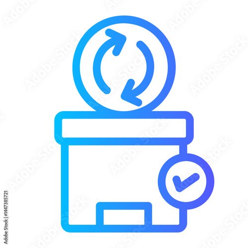 replacement gradient icon