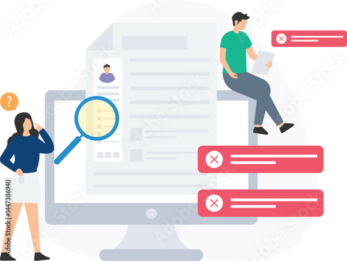 Candidate rejected and job application feedback, rejection letter and professional communication, constructive criticism and improvement suggestions, candidate experience and communication best practi