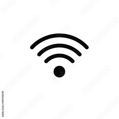 wireless network internet icon vector