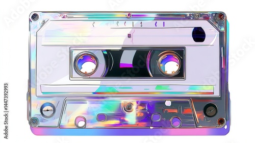 Iridescent Cassette Tape