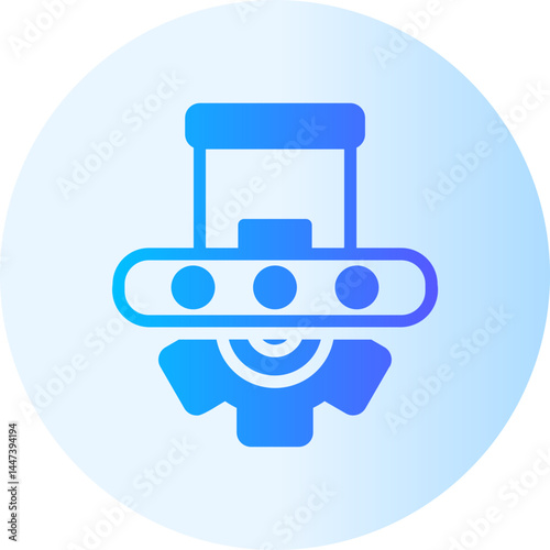 conveyor gradient icon