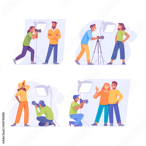 Dynamic and Engaging Photography Studio in Action Featuring Creative Professionals that Inspire