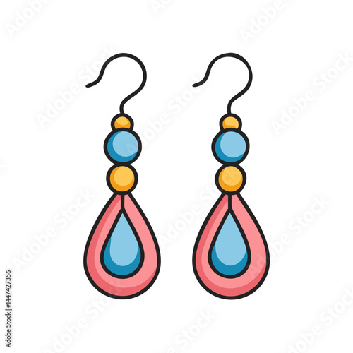 Shop beautiful teardrop earrings: handcrafted jewelry for women, stylish fashion accessory design