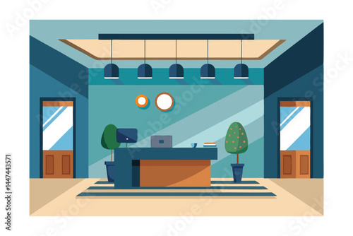vector illustration of a building