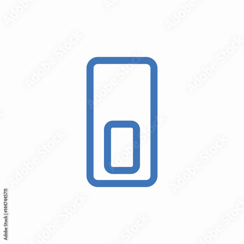 switch on off icon sign vector
