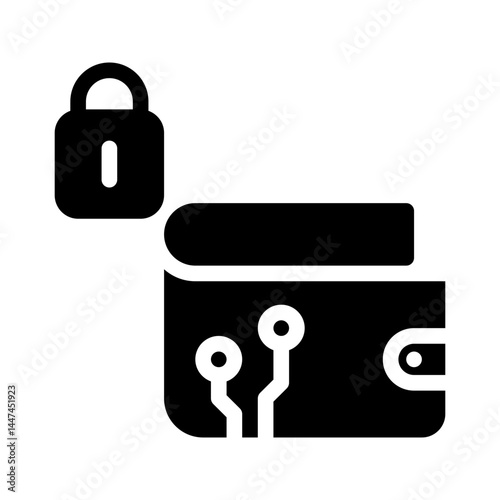 wallet glyph icon