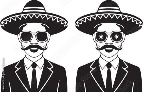 Cinco de Mayo Silhouette Bundle | Mexican Fiesta SVG Clipart with Sombreros, Piñatas & Maracas”

“Fiesta Silhouette Pack | Cinco de Mayo SVGs for T-Shirts, Party Decor, and Crafts”