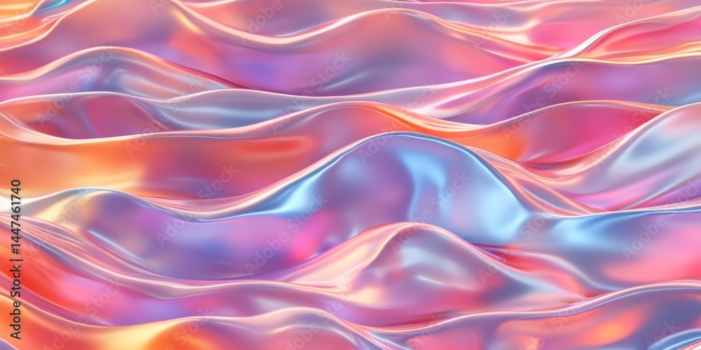Stunning Abstract Gradient Fabric Design