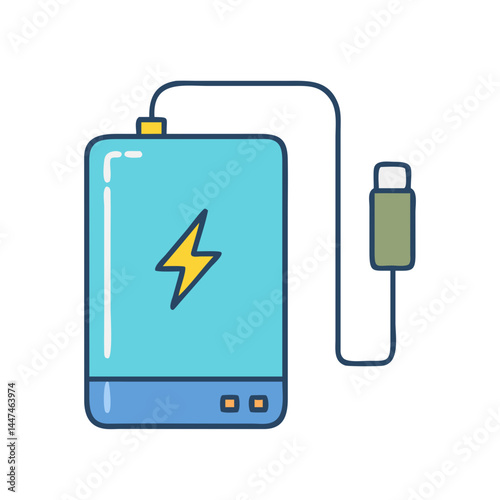 Portable power bank charger charging battery energy mobile phone device smartphone gadget tech tool