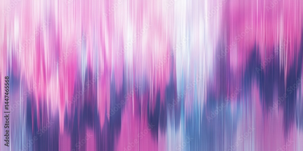 Abstract Vertical Lines in Pink and Purple