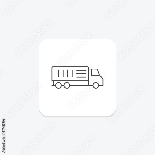 Cattle Transport Truck, vector, pixel perfect, illustrator file