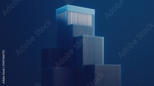 Abstract architectural structure