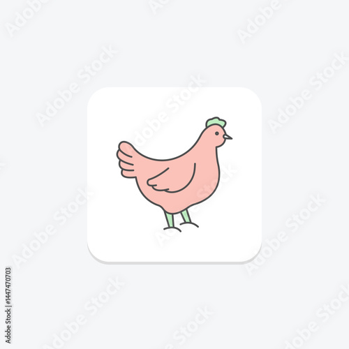 Poultry Farm, vector, pixel perfect, illustrator file
