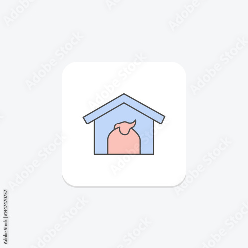Animal Shed, vector, pixel perfect, illustrator file