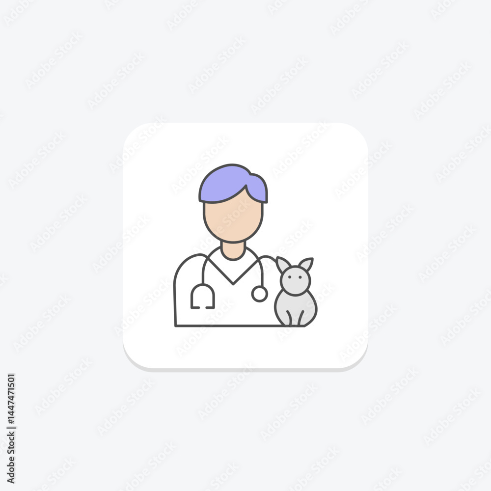 Animal Doctor, vector, pixel perfect, illustrator file Animal Doctor, vector, pixel perfect, illustrator file