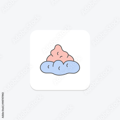 Fresh Cow Dung, vector, pixel perfect, illustrator file
