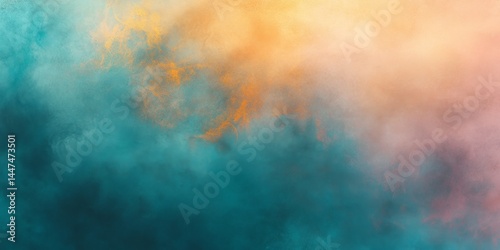 Obraz na płótnie Abstract Gradient Color Painting w salonie