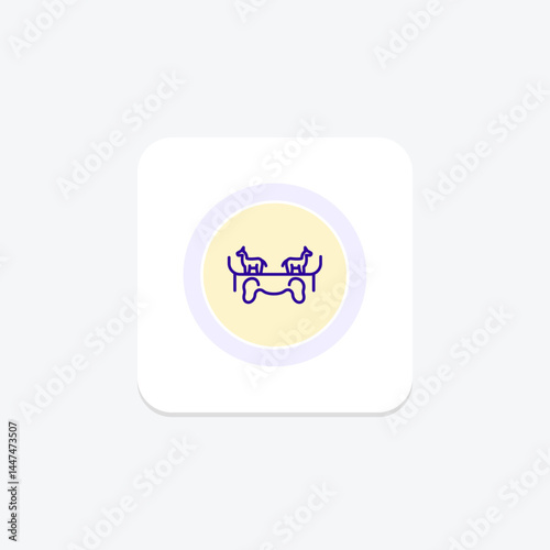 Animal Breeding Pen, vector, pixel perfect, illustrator file