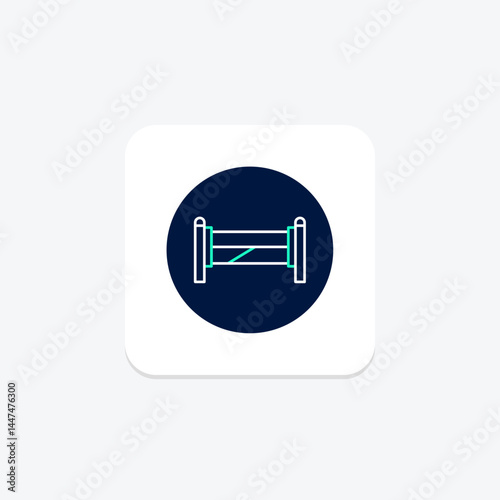 Pigpen Gate, vector, pixel perfect, illustrator file