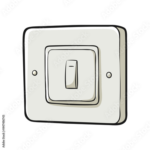 light switch icon, light switch vector illustration-simple illustration of light switch, perfect for light switch logos and icons