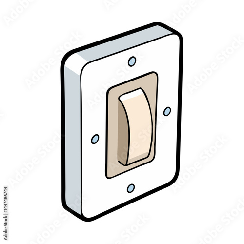 light switch icon, light switch vector illustration-simple illustration of light switch, perfect for light switch logos and icons