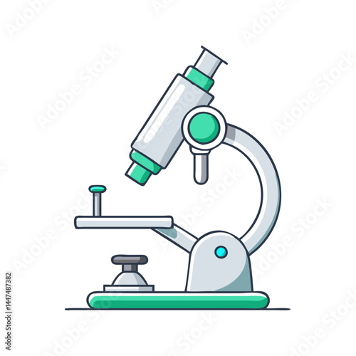 microscope icon, microscope vector illustration-simple illustration of microscope, perfect for microscope logos and icons