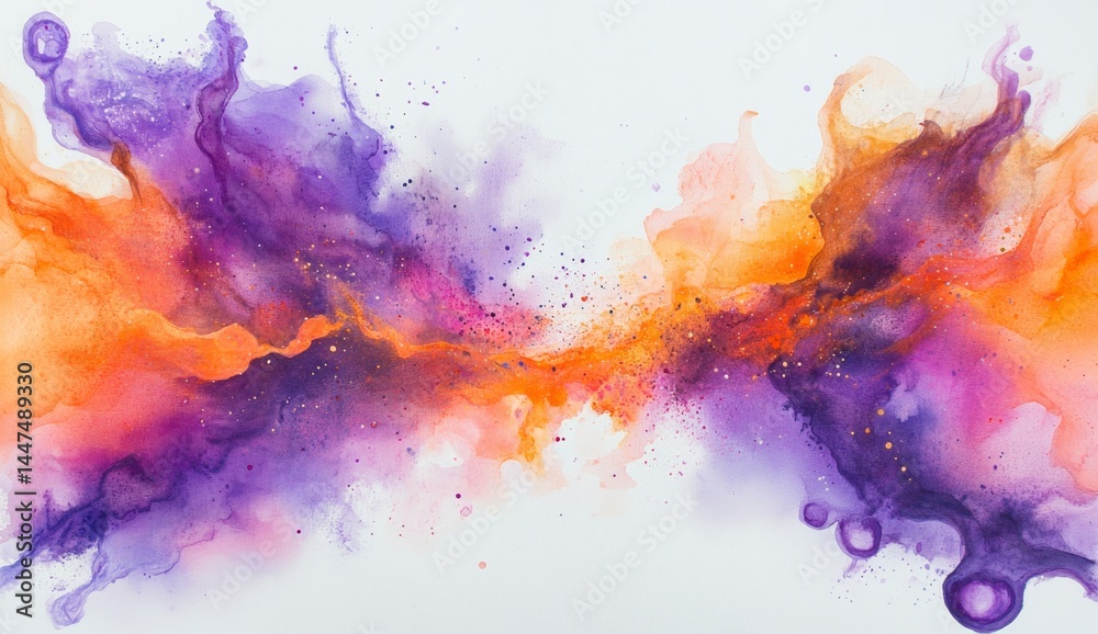Fototapeta premium Abstract Fluid Acrylic Painting