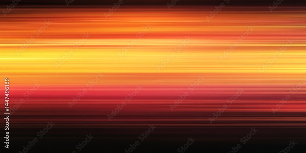 Abstract Horizontal Gradient Colors