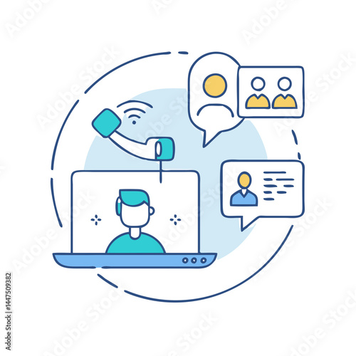 Online Customer Support Service and Communication Technology