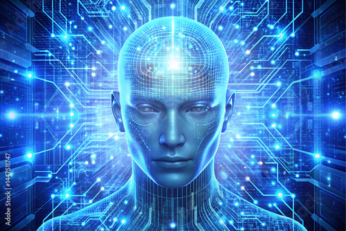 Circuit Consciousness A Futuristic Ai Interface