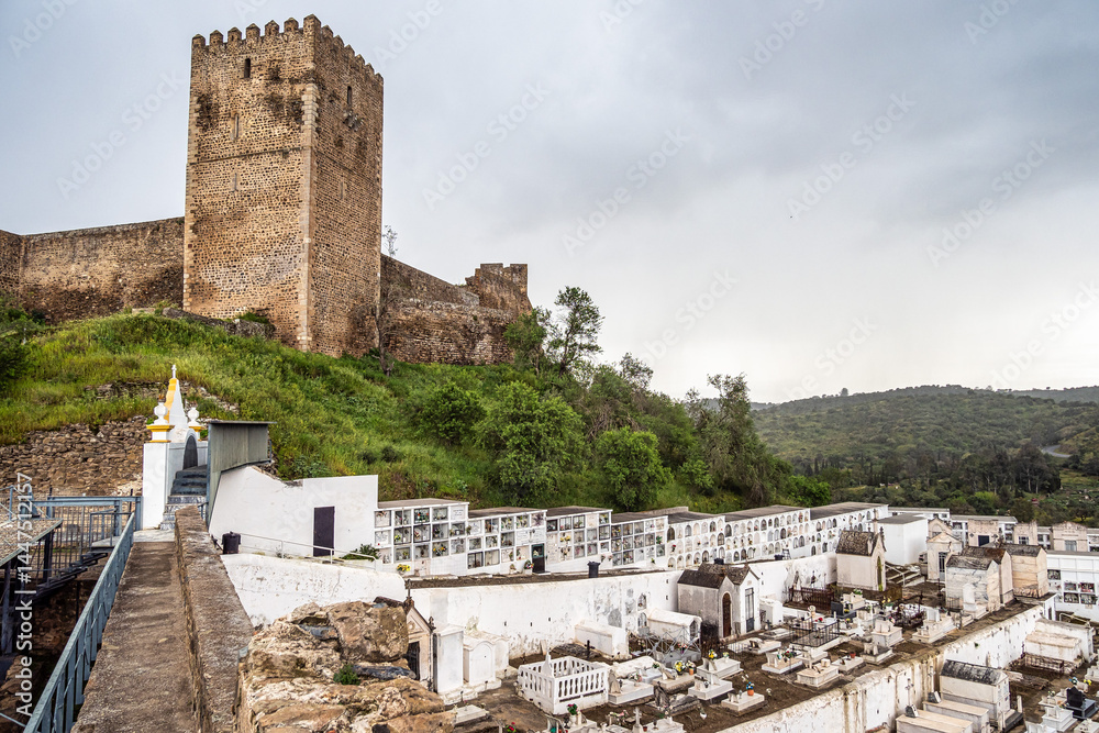 Mertola Castle in Alentejo, Portugal was one of the most impregnable fortresses in the Occidental Iberia.