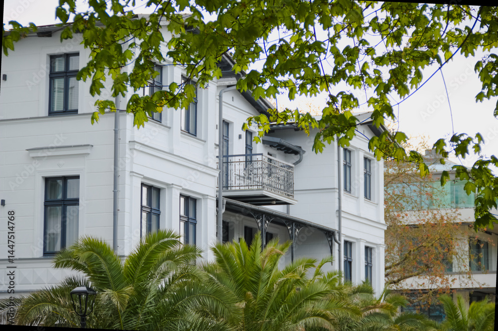 Fototapeta premium house on the beach