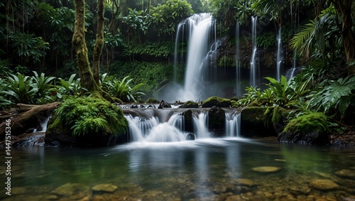 waterfall in the forest