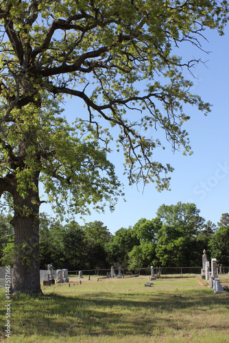 Historic Rucker Cemetery Located outside of Troup TX