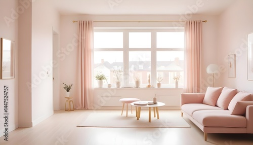 Photo interior modern design room 3d illustration