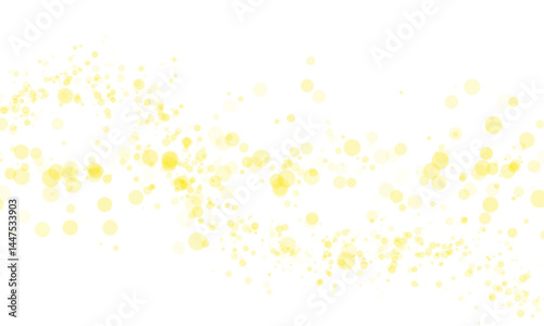 abstract yellow background with bubbles