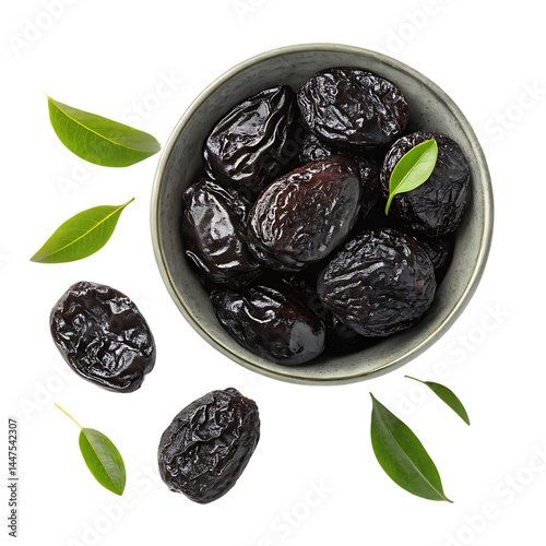 dried plums in a bowl