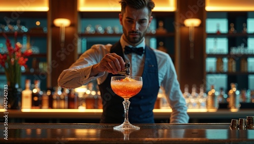 cocktail in the bar