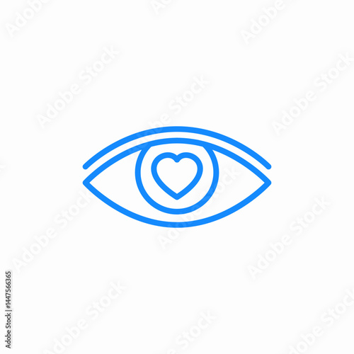 compassion perception icon sign vector