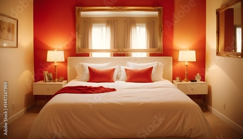Photo interior modern design room 3d illustration