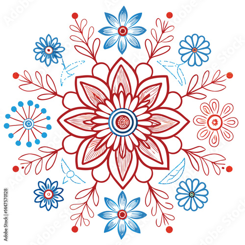 flower, abstract, illustration, botany, decoration, design, nature, pattern, vector, background, bubble, chat, comic, delicate, elegance, figure, form, geometry, graphic, image, label, message, minima