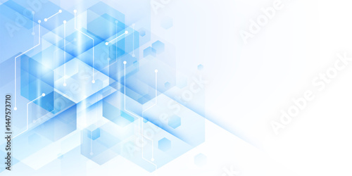 Abstract technology background, modern design vector illustration