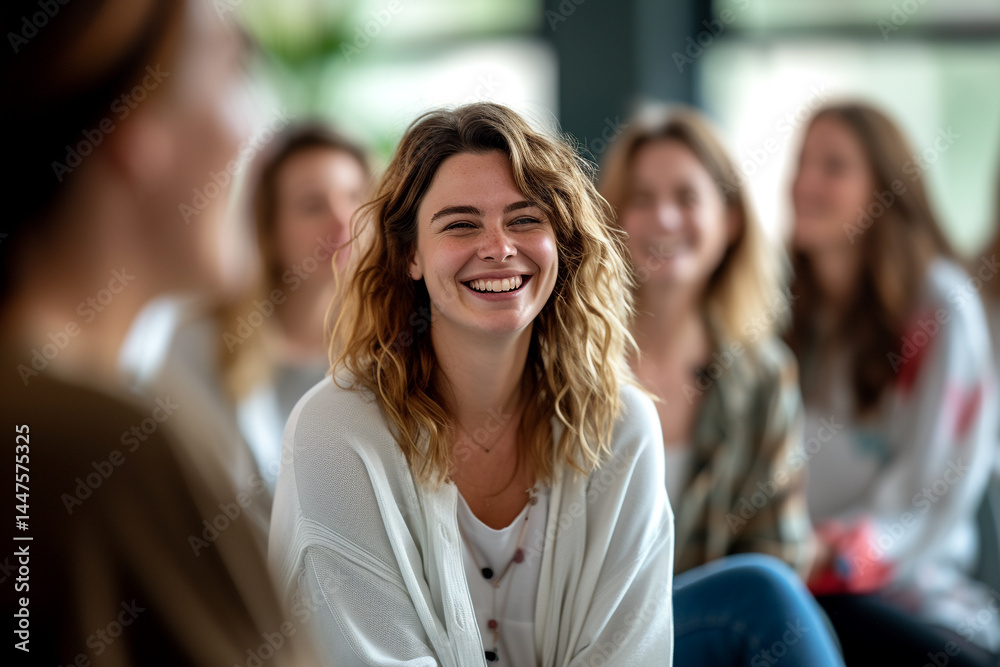 Experienced therapists facilitate the supportive group gathering, offering solace through warm smiles, while underscoring adorable significance of psychological well being therapeutic guidance Experienced therapists facilitate the supportive group gathering, offering solace through warm smiles, while underscoring adorable significance of psychological well being therapeutic guidance