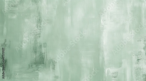 Soft green abstract texture with subtle brush strokes for design use