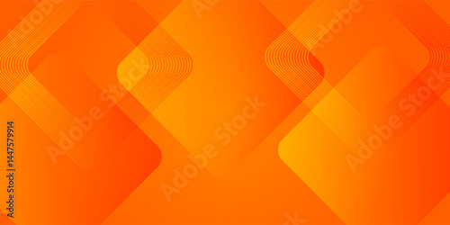 Bright geometric vector background with overlapping orange and yellow diamond shapes and gradient tones, creating a bold and energetic visual effect.