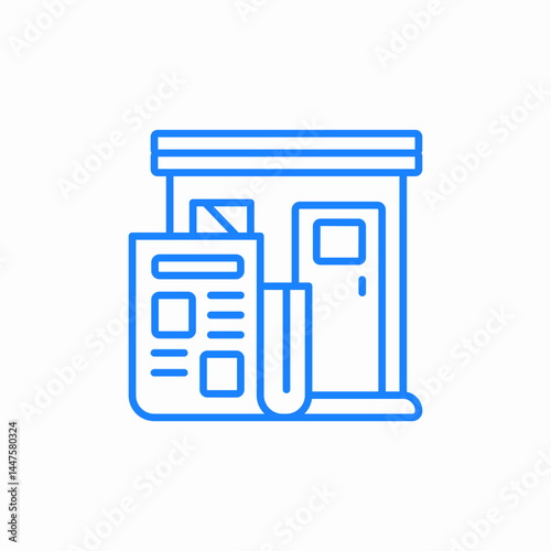 school education icon sign vector