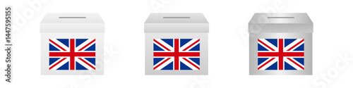 Election in the United Kingdom. Election Concept. Vector Illustration.