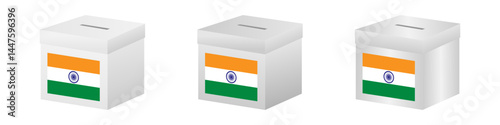 Election in the India. Election Concept. Vector Illustration.