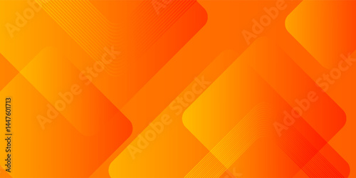 Bright geometric vector background with overlapping orange and yellow diamond shapes and gradient tones, creating a bold and energetic visual effect.