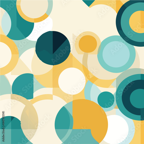 A seamless geometric pattern design featuring elegant, repetitive shapes with a modern and stylish look. Perfect for wallpapers, textile prints, packaging, backgrounds, and digital projects. This high
